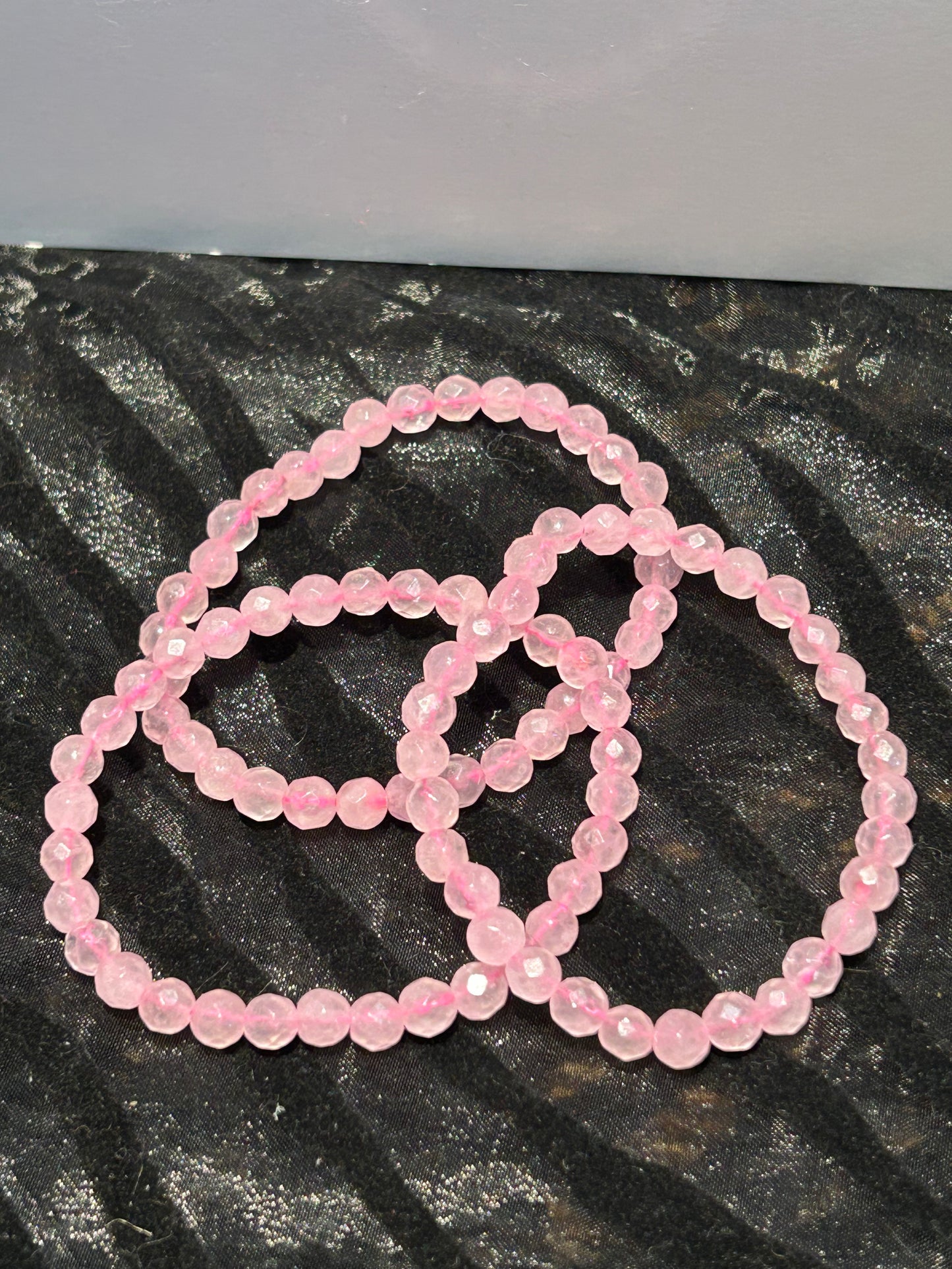 Crystal Healing Bracelets Round Beaded  on Stretchy Cord 6mm 8mm