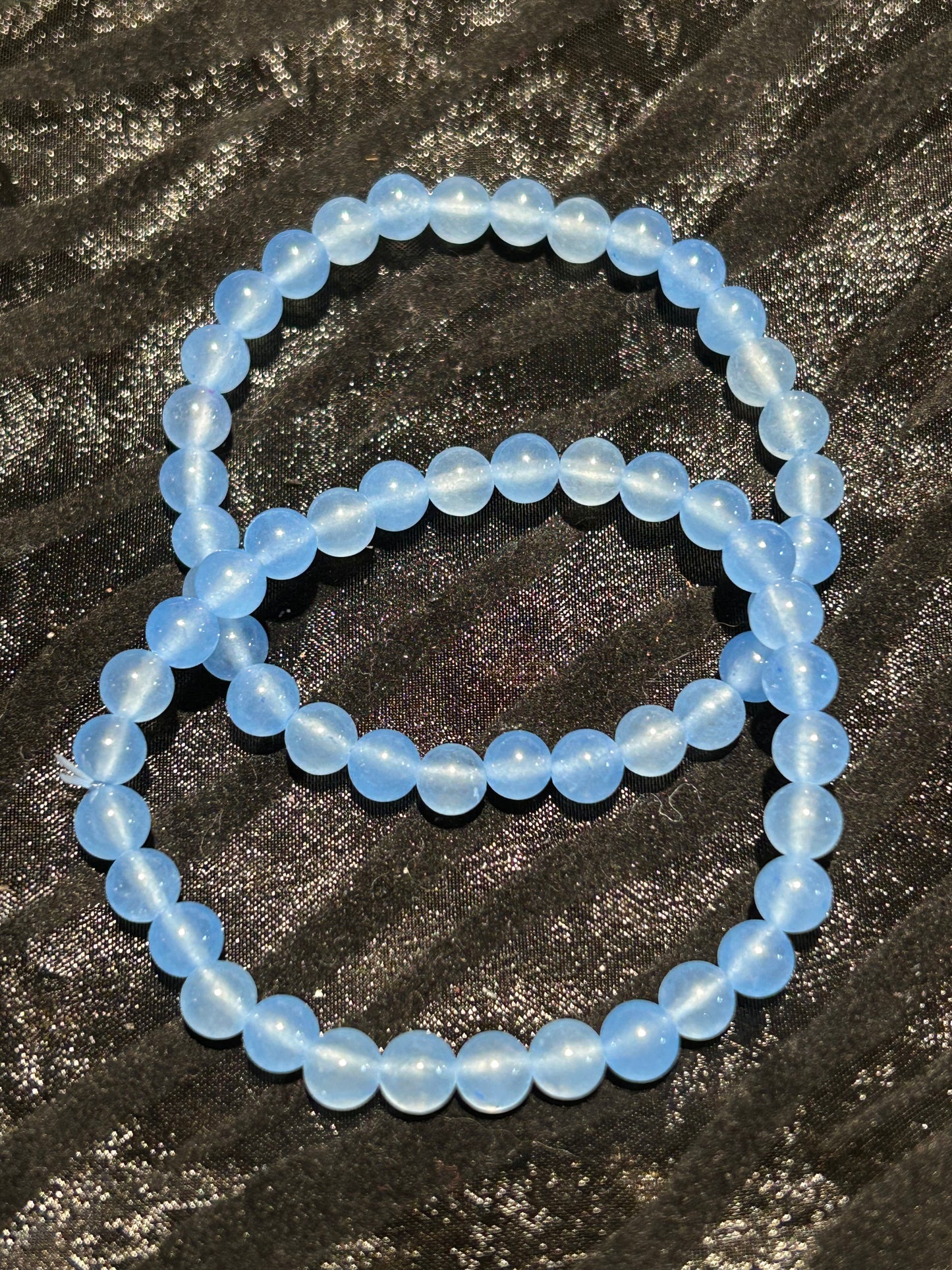 Crystal Healing Bracelets Round Beaded  on Stretchy Cord 6mm 8mm