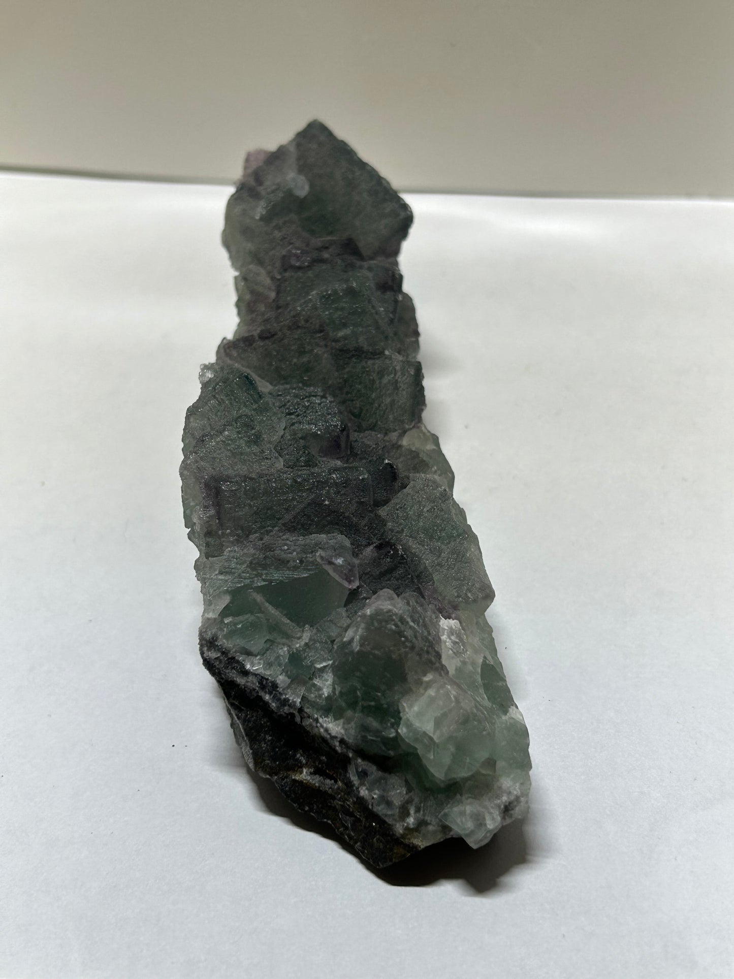 Green Flourite Raw Specimen Cluster