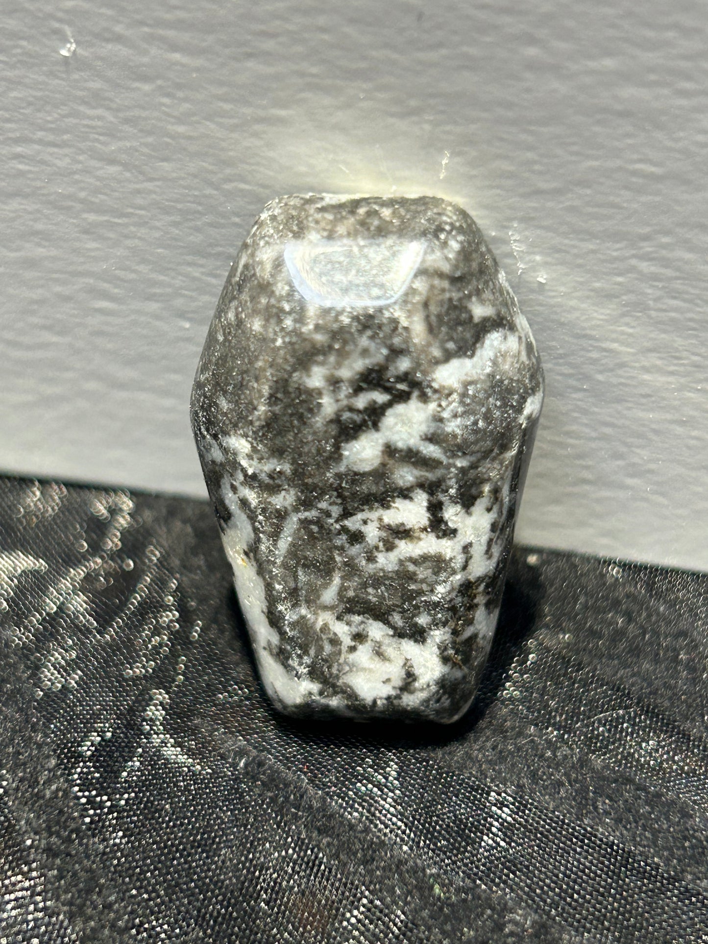 Crystal Gemstone Mini Coffin Carvings 1”
