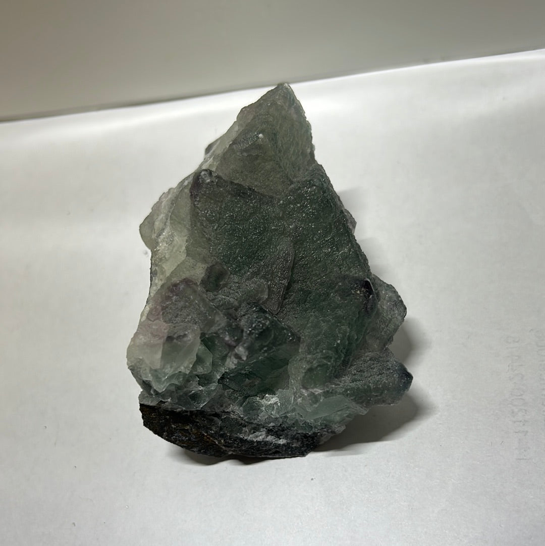 Green Flourite Raw Specimen Cluster