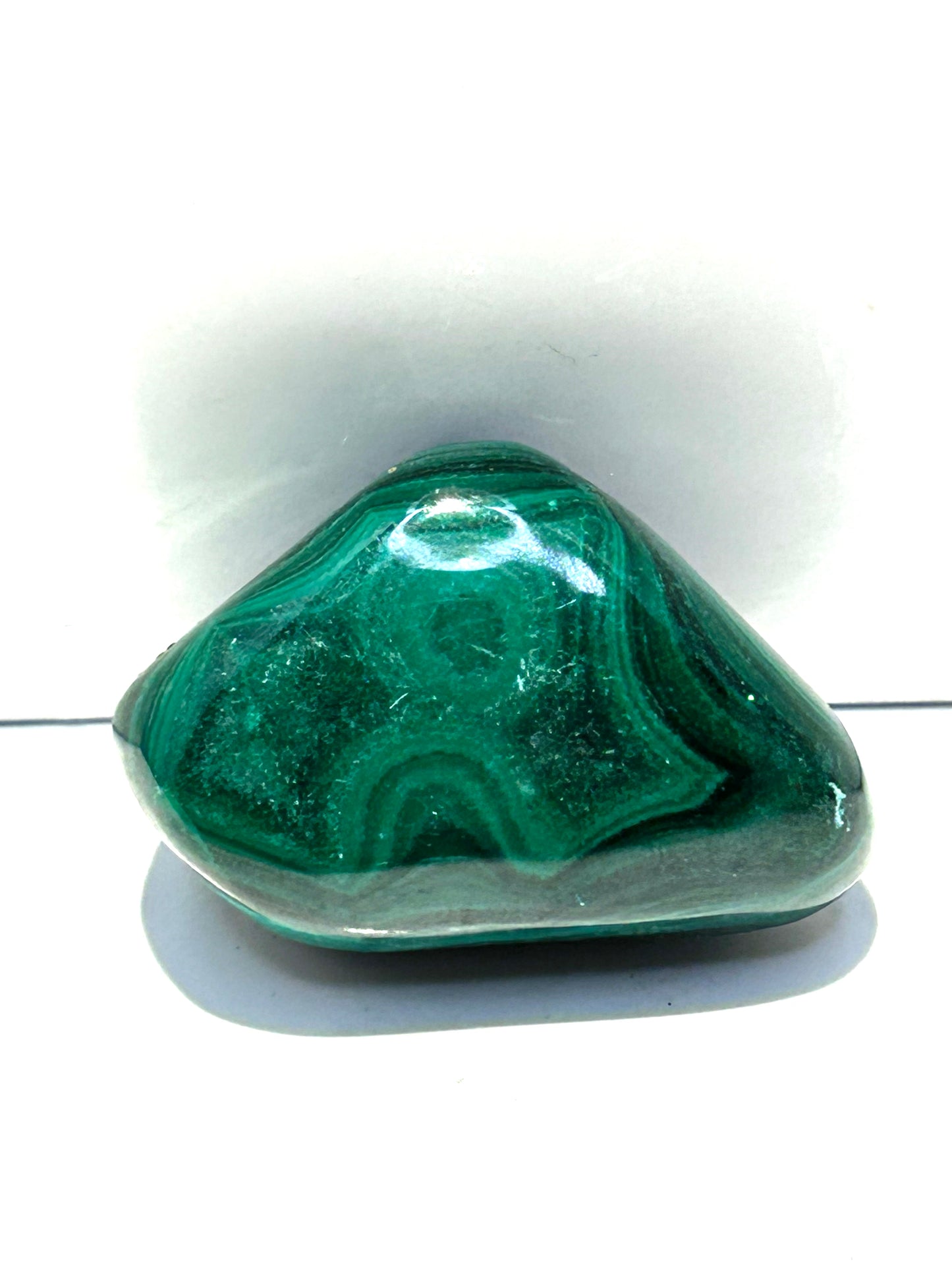 Malachite Tumble Freeform Small Crystal Pocket Rock (F)