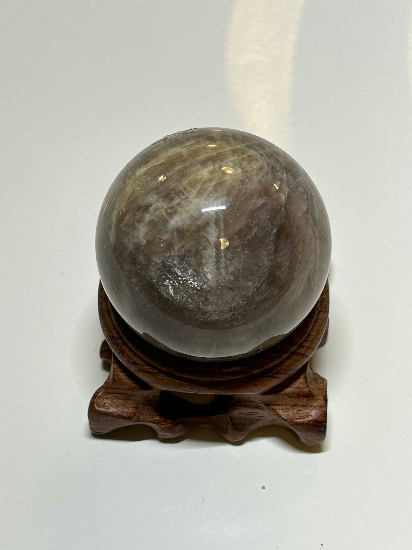 Sunstone Moonstone Sphere Crystal