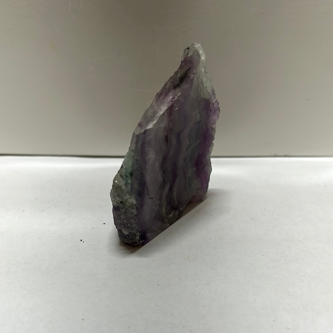 Rainbow Flourite Raw and Polished Freeform