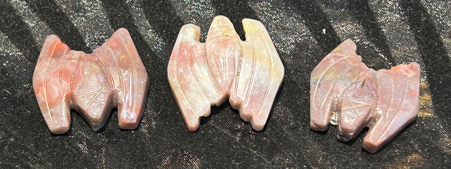 It’s frickin mini crystal bat carvings