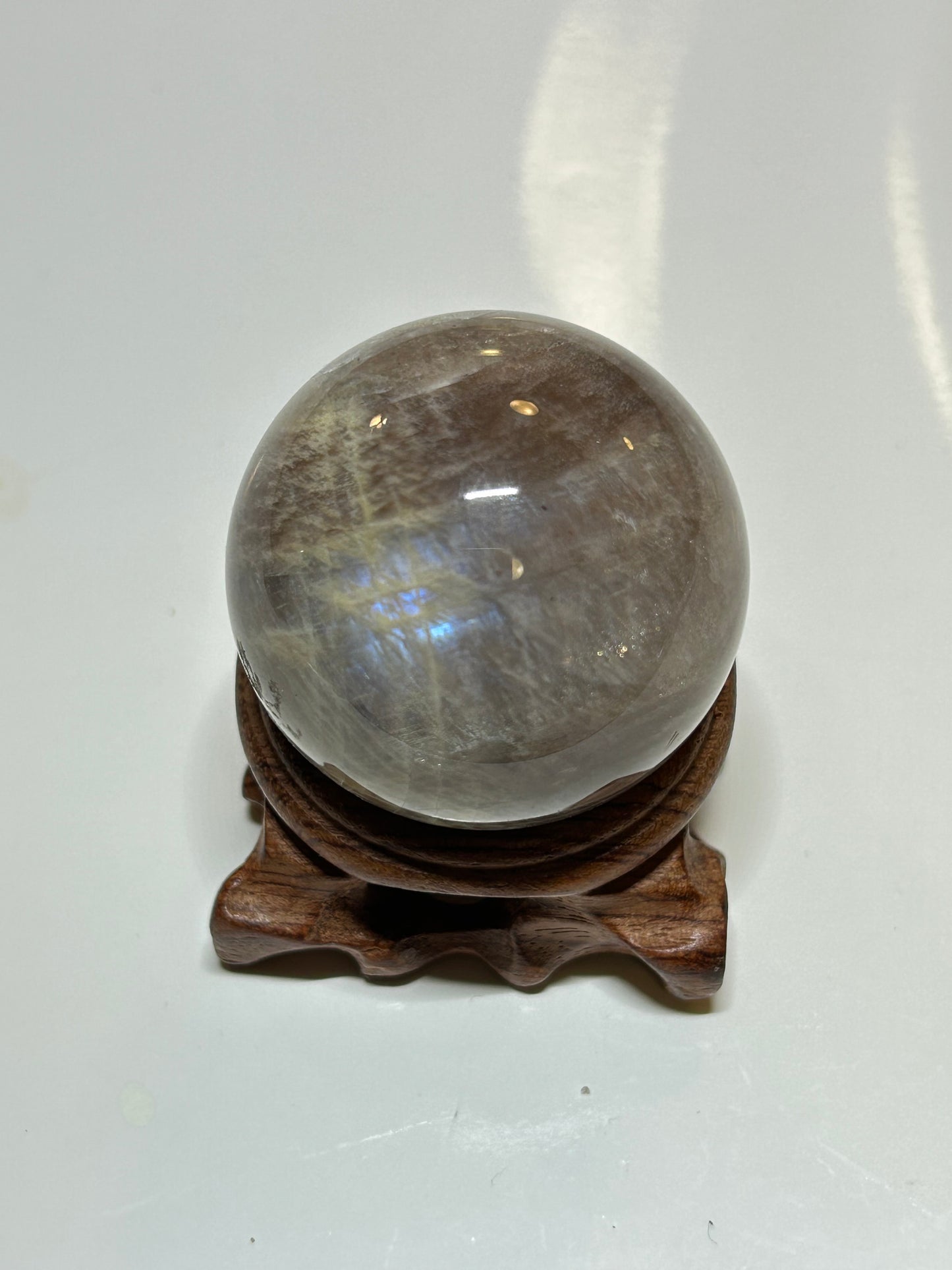 Sunstone Moonstone Sphere Crystal