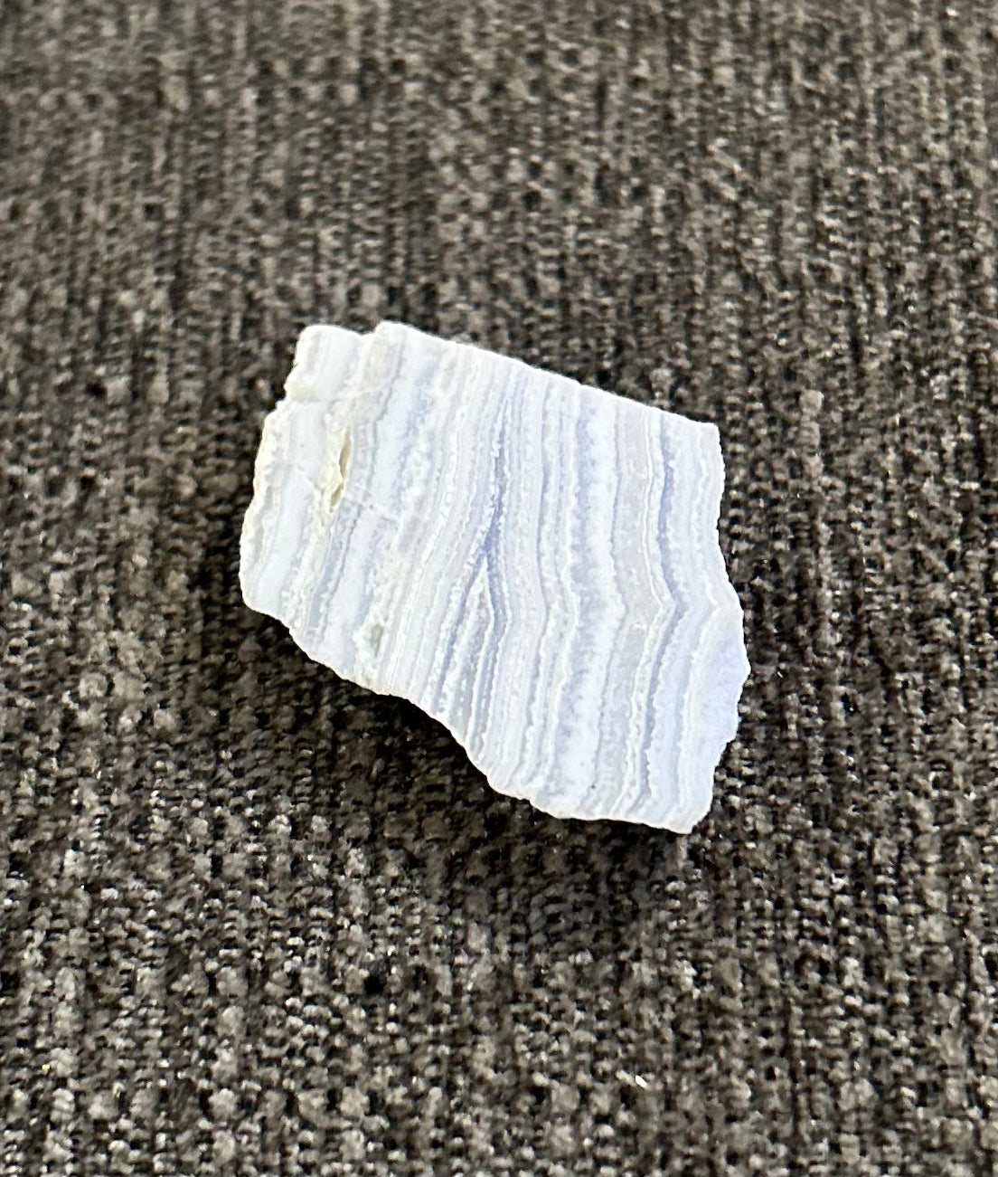 Blue Lace Agate Slab Pocket Crystal