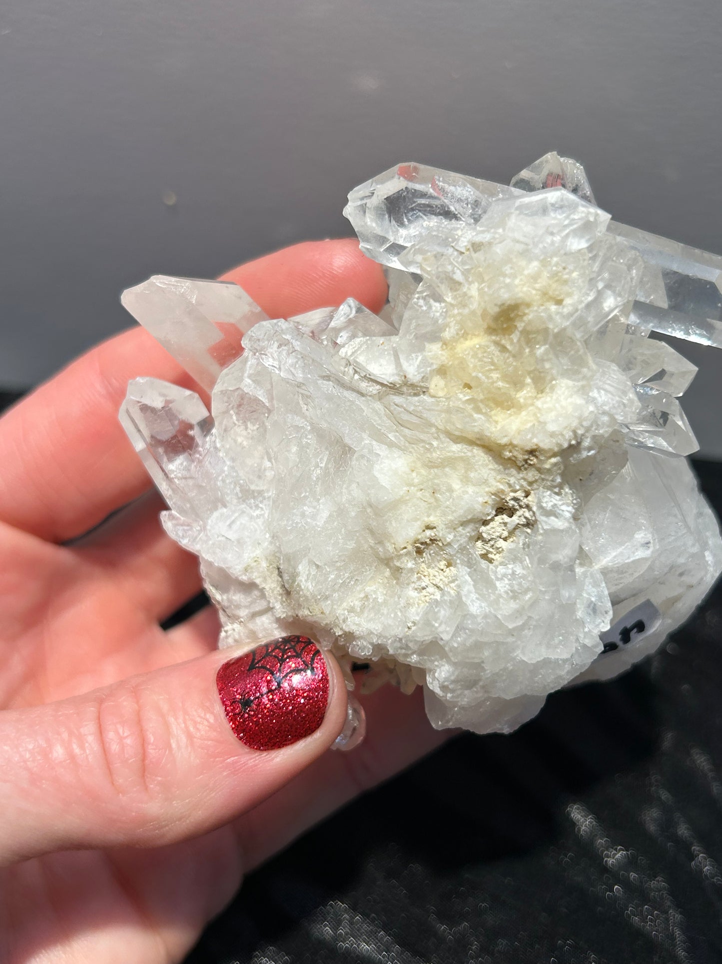 Clear Quartz Crystal Cluster Specimen
