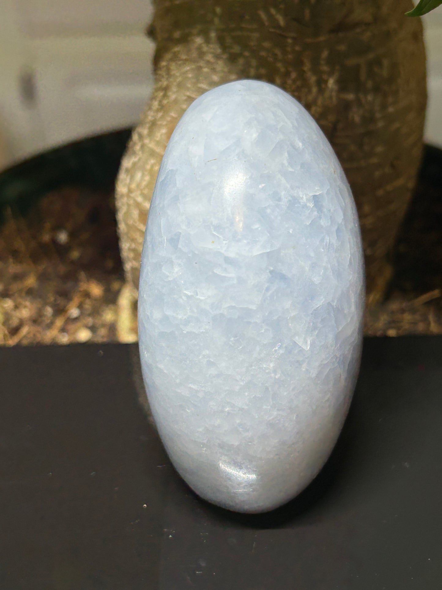Blue Calcite Crystal Freeform Ethically Sourced