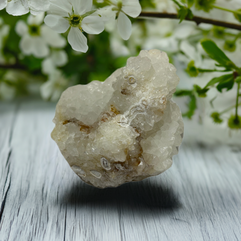 Quartz Stalactites Naturally Formed Specimen Crystal