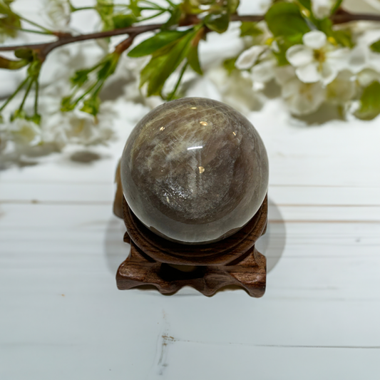 Sunstone Moonstone Sphere Crystal