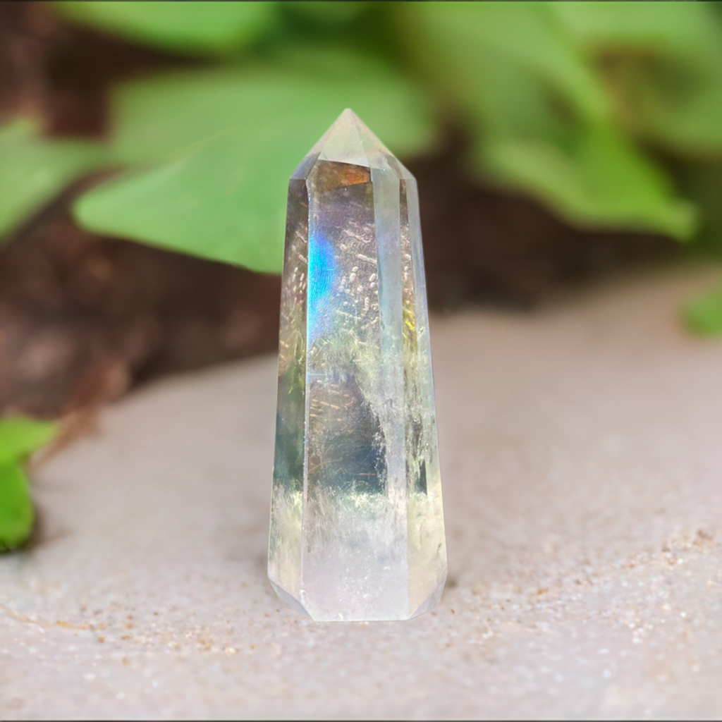 Aura Quartz Crystal Tower