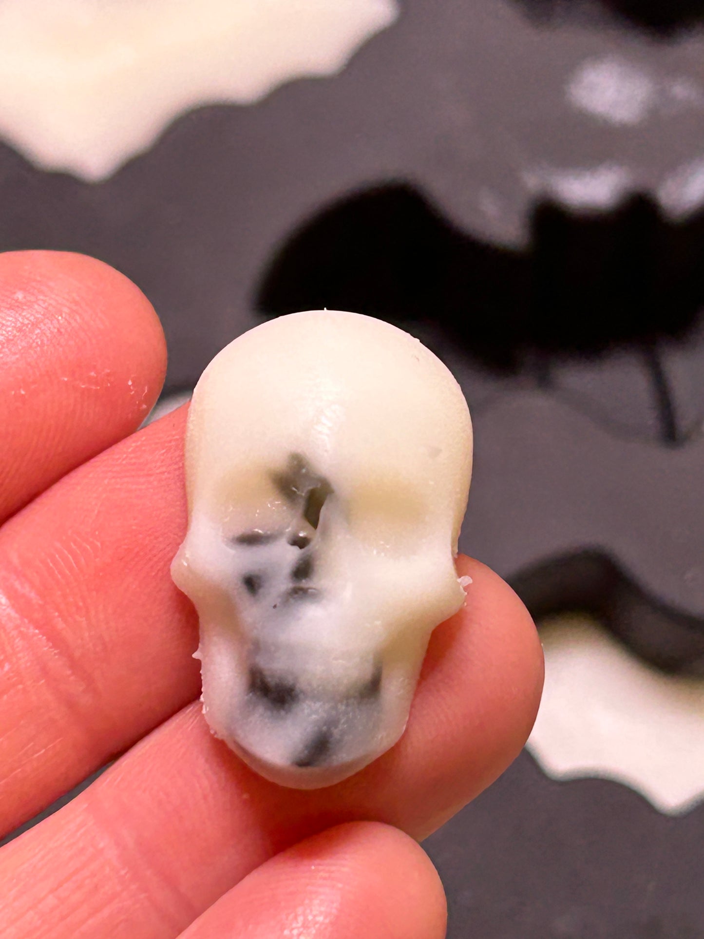 Mental Melties Skull Shaped Wax Melts for Wax Warmer crystal infused