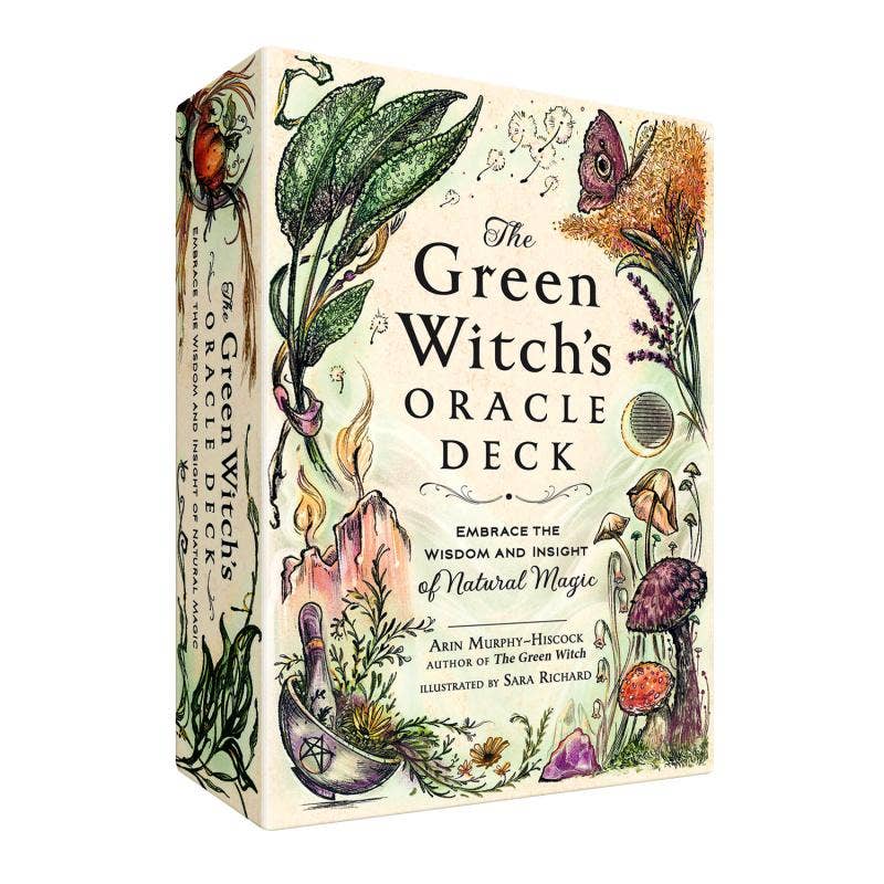 Green Witch's Oracle Deck: Embrace the Wisdom Cards